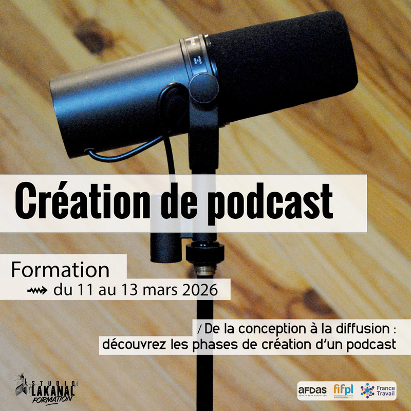Formation creation de podcast